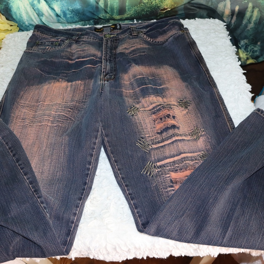 Men’s Jordan Craig Copper Washed Distressed Jeans